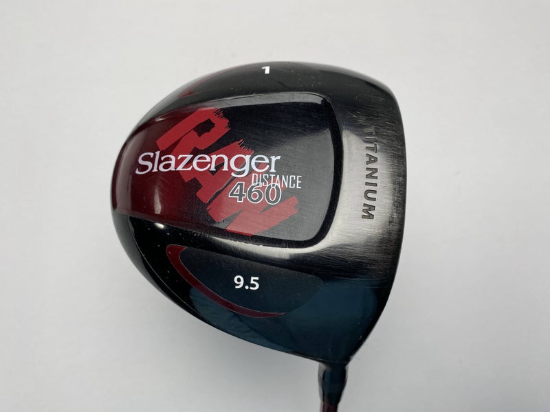 Slazenger Raw Distance Driver 9.5* Harrison Striper Stiff RH Midsize Grip