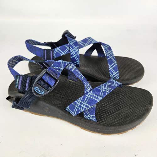 Chaco Z/1 Cloud Blue Stripe Strap Sport Sandals Womens Size 9 Outdoor Hiking