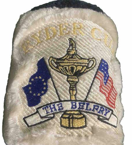 Ryder Cup The Belfry Golf 5-Wood Sock Headcover In Nice Condition, See Photos