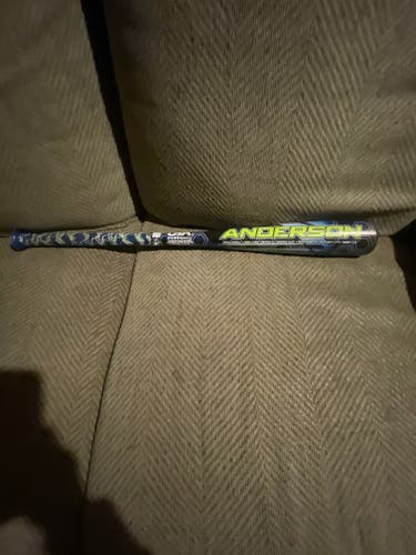 Used 2020 Anderson Centerfire USABat Certified Bat (-10) Alloy 17 oz 27"