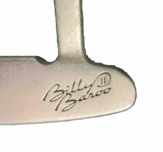 Ray Cook Billy Baroo II Long Blade Putter Steel 42" W/Label & Good Dual Grip RH