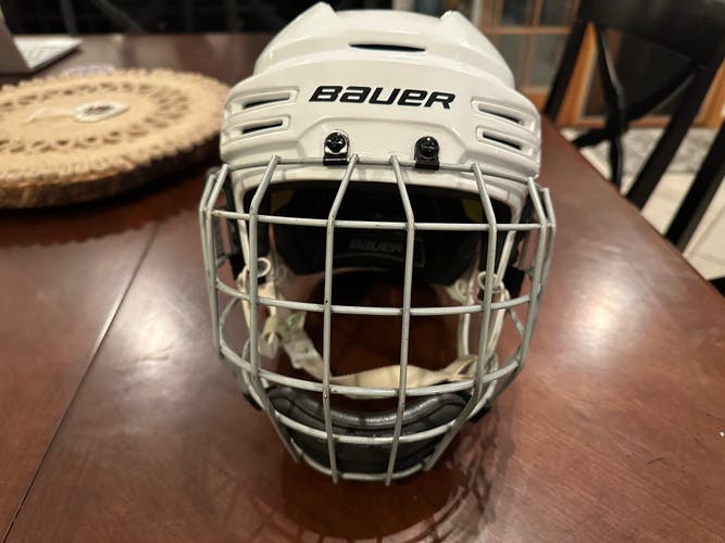 Used Bauer RE-AKT 75 Helmet and Cage