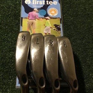 Callaway FT Irons Set 6-9 Irons Stiff S300 Dynamic Gold SL Steel Shafts