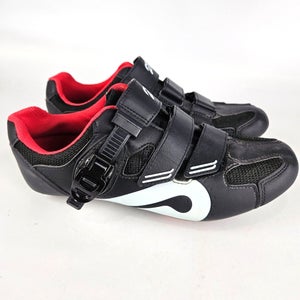 Peloton Cycling Shoes Black Unisex Size 42 Men 9 Woman 11 w/ Cleats Clean