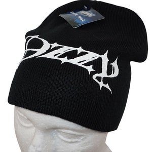 DAMAGED - Ozzy Osbourne Heavy Metal Rock Star Beanie Cap - Knit Toque Hat 2010