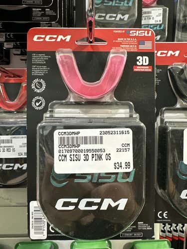New Ccm Sisu 3d Pink Os