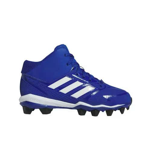 New Adidas Icon 8 Mid Md Cleats Royal Sz 11.5