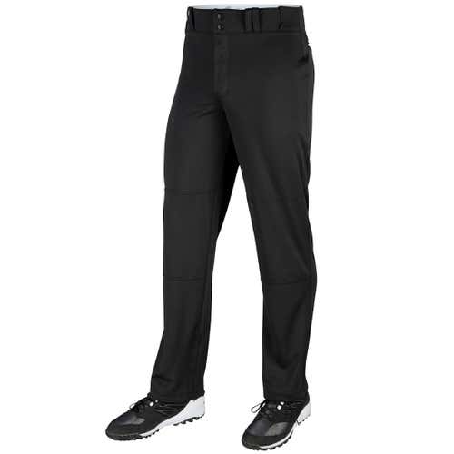 New Champro Triple Crown Manny Open Bottom Pant Black Youth Md