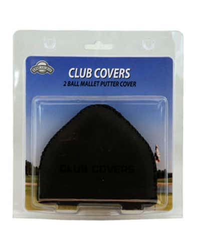 New On Course 2 Ball Mallet Putter Cover