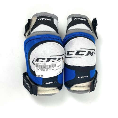Used Ccm Fit05 Hockey Elbow Pads Youth Sm
