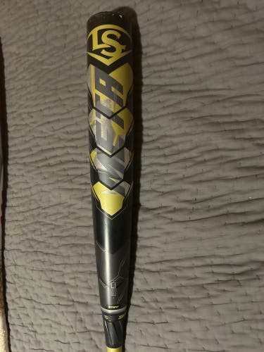 Used 2021 Louisville Slugger BBCOR Certified Composite 29 oz 32" Meta Bat