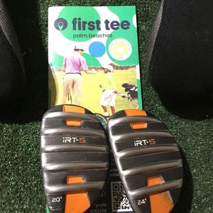 IRT-5 Left Handed 20*-24* Hybrids Set Seniors 75g Graphite Shafts