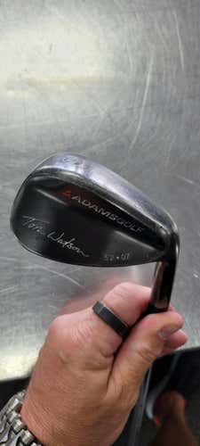 Used Adams Golf Tom Watson 52.07 52 Degree Stiff Flex Steel Shaft Wedges