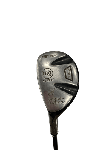 Used Mg Golf Black Steel 5 Wood Senior Flex Graphite Shaft Fairway Woods