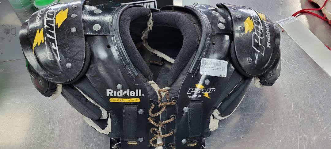 Used Riddell Power Phantom Xs Xs Football Shoulder Pads