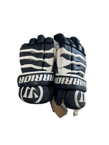 Used Warrior Hypno Iv Lg Men's Lacrosse Gloves