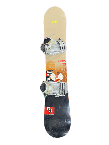 Used Rossignol Scope 154 154 Cm Men's Snowboard Combo