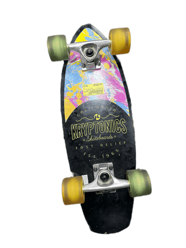 Used Kryptonics Fast Relief Regular Complete Skateboards