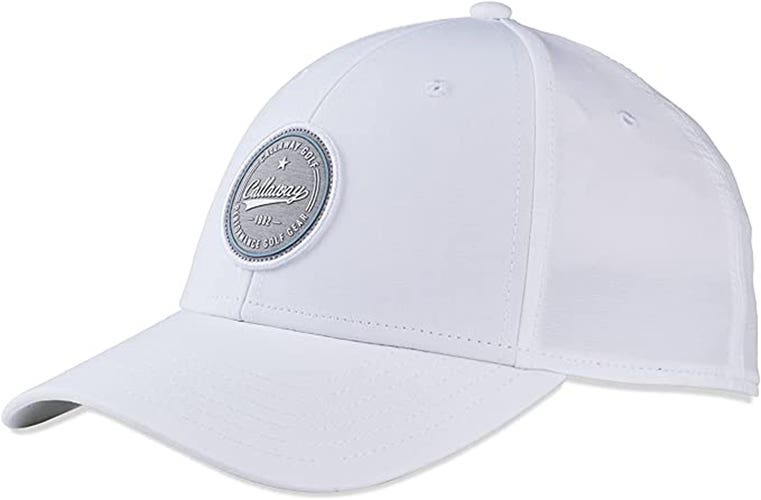 NEW 2023 Callaway Golf Opening Shot White Adjustable Snapback Golf Hat/Cap