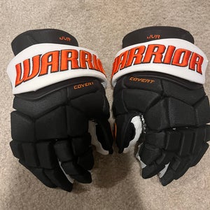 Warrior Covert QRE Pro Stock Custom Hockey Gloves 14" Flyers JVR