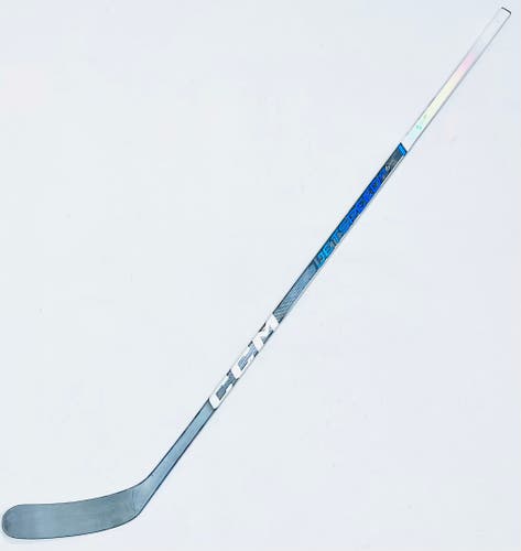 Like New Blue CCM Jetspeed FT6 Pro Hockey Stick-RH-85 Flex-Mackinnon Pro Curve Max