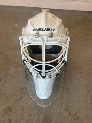 Used Senior Bauer Pro Stock Profile 950 Goalie Mask