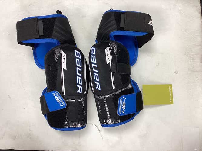 Used Bauer Ms-1 Lg Hockey Elbow Pads
