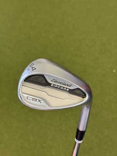 Cleveland CBX Zipcore 54*-12 Wedge Right DG Spinner Steel 115 Tour Issue