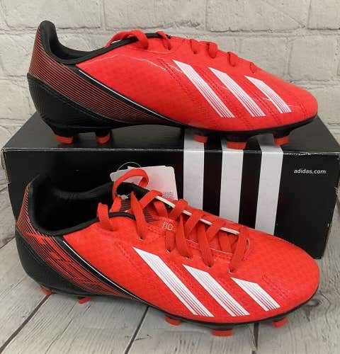 Adidas Q33871 F10 TRX FG J Youth Soccer Cleats Infrared Red White Black US 3