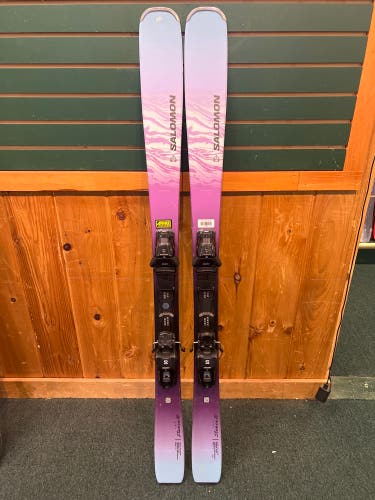 Used Women's All Mountain With Bindings Max Din 10 Stance 80 Skis