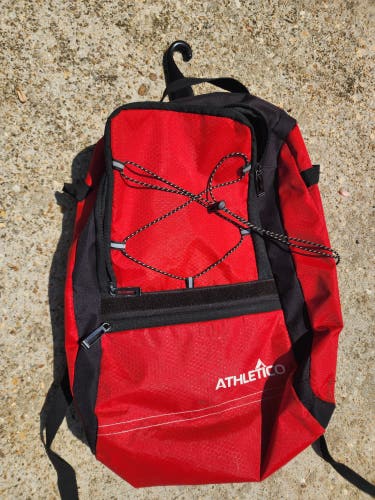 Red Used Athletico Baseball Bag