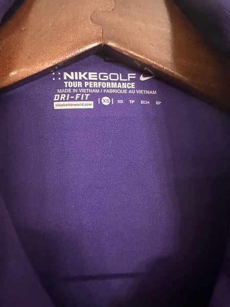 Nike Golf women’s violet purple polo