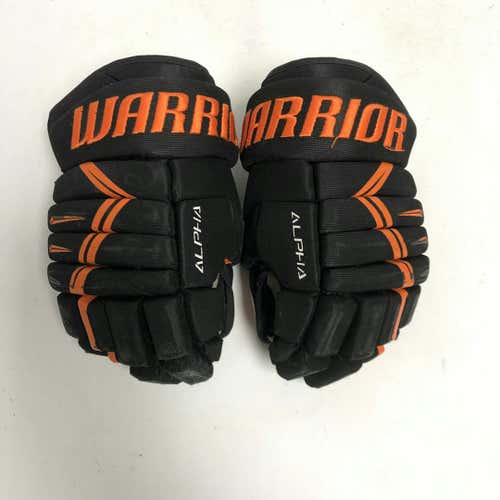 Used Warrior Alpha Dx4 11" Hockey Gloves