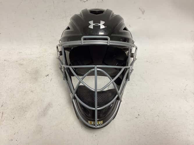 Used Under Armour Uahg2-avs L Xl Catcher's Helmet With Mask