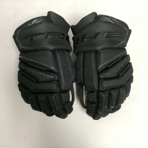 Used True Catalyst Black 14" Hockey Gloves