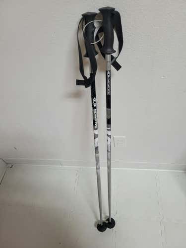 Used Salomon Ski Poles 115 Cm 46 In Men's Downhill Ski Poles
