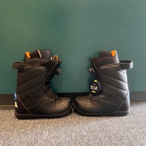 New Size 7.0 Men's Rossignol Crank BOA H4 Snowboard Boots