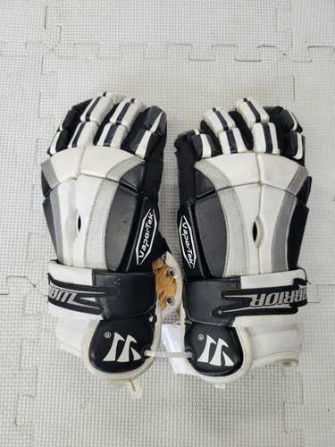 Used Warrior Hypno Gloves 13" Men's Lacrosse Gloves