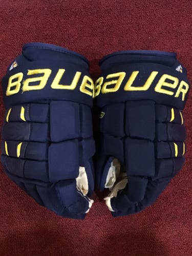 Used Bauer 14" Pro Series Gloves Item#MM14GL