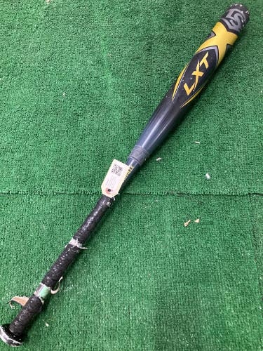 (Cracked) Used 2020 Louisville Slugger LXT Bat (-10) Composite 22 oz 32"