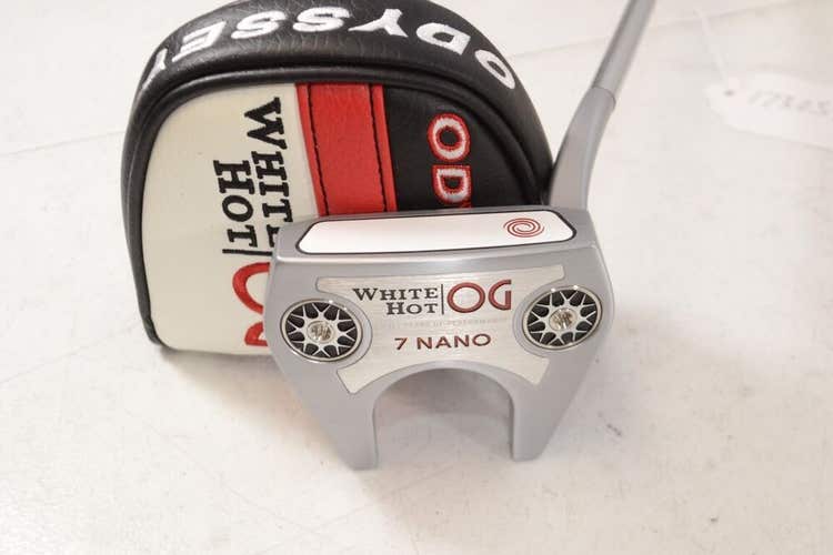 Odyssey White Hot OG 7 Nano 33" Tour Issue Putter Right Stroke Lab Steel #173059