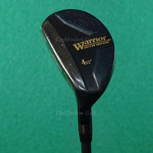 LH Warrior Custom Golf Signature Series 22° Hybrid 4 Iron Factory Graphite Firm
