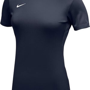 Nike DriFIT Adult Womens Team Park VI 899947-419 Navy SS Soccer Jersey NWT