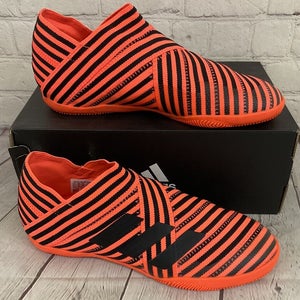 Adidas BY1801 Nemeziz Tango 17+ 360Agili Youth Indoor Soccer Shoes Orange US 5.5