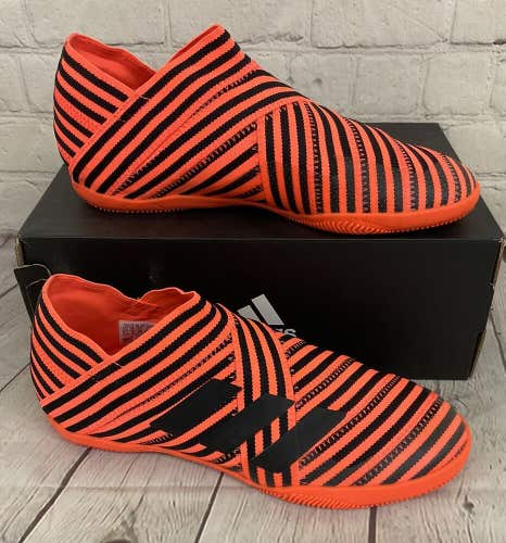 Adidas BY1801 Nemeziz Tango 17+ 360Agili Youth Indoor Soccer Shoes Orange US 5.5