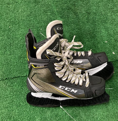 Used Senior CCM Tacks 9060 Hockey Skates Extra Wide Width 8