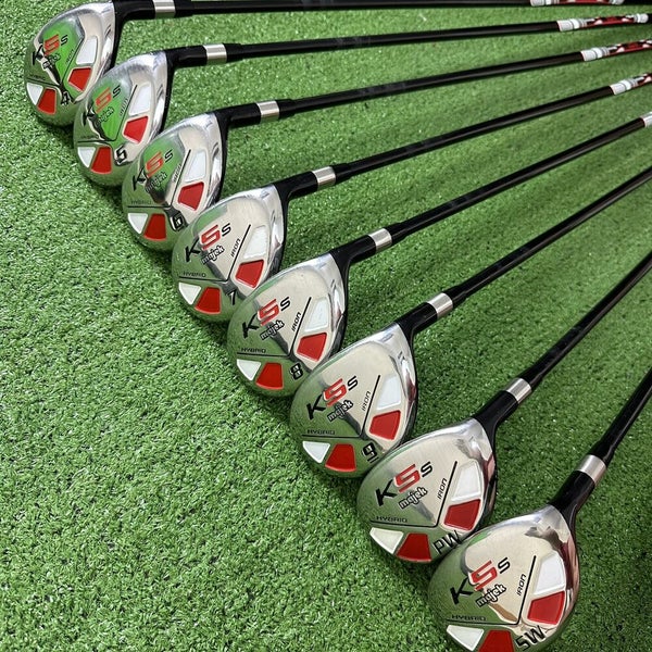 Majek K5s Hybrid Golf Iron Set 4-PW SW Senior Flex Right Handed +1” Long