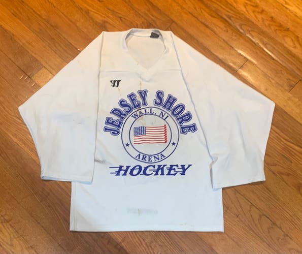 White Jersey Shore Hockey Warrior Jersey