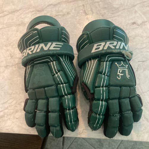 Used Brine King Lacrosse Gloves