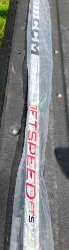 CCM Jetspeed FT5 Pro (White) hockey stick - Right